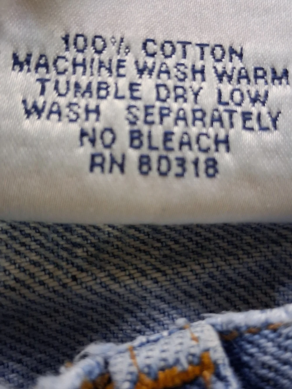 VTG Lucky Brand 74 Boot Leg Jeans 34x34 USA Made Distressed Thrashed